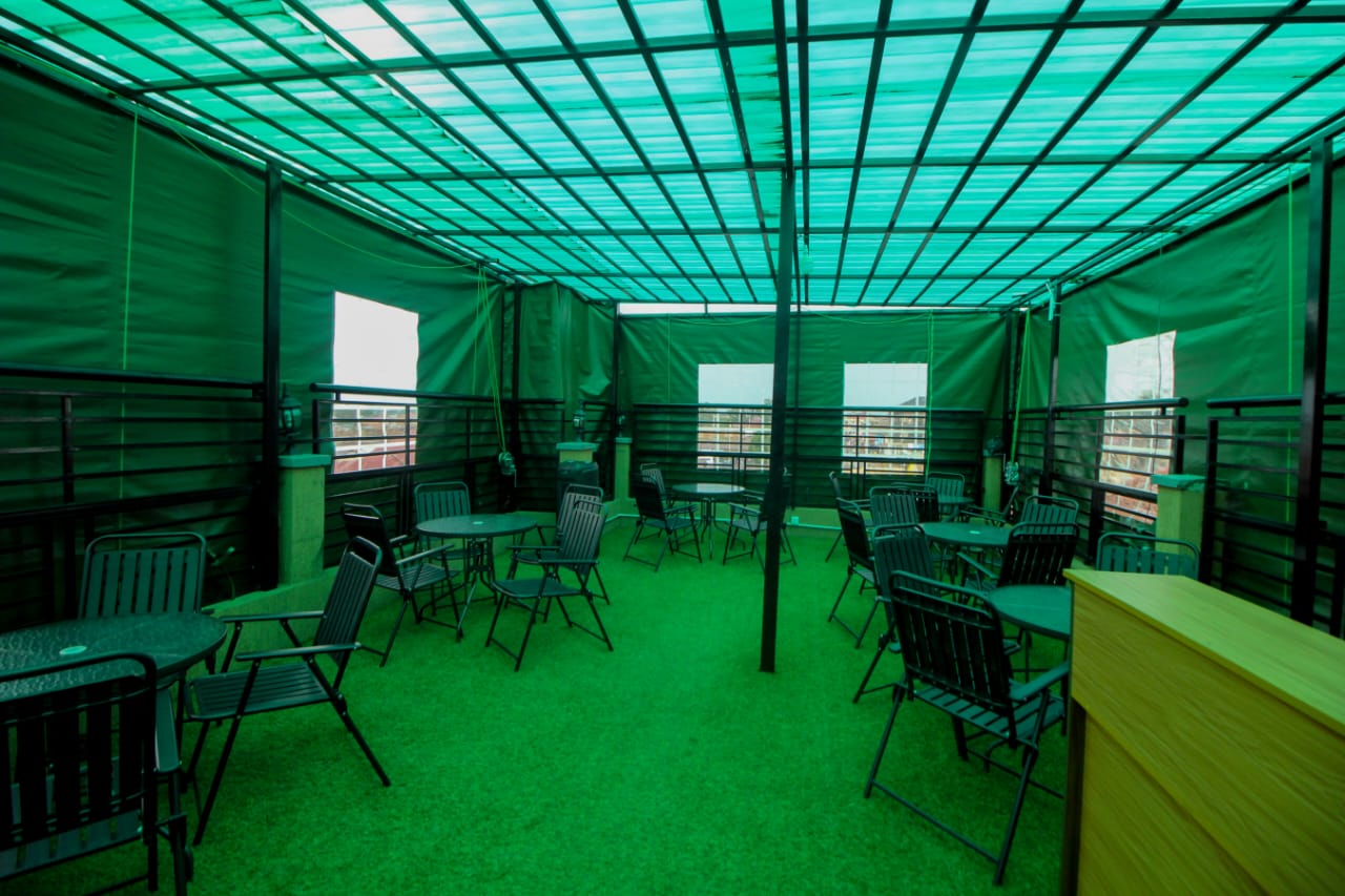 Rooftop Terrace Lounge Area